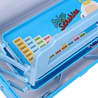 Пенал школьный «Игрушки», металлический, секционный, МИКС