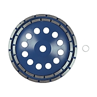 Чашка алмазная зачистная TUNDRA, двухрядная, 230 мм