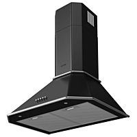 Вытяжка Körting KHC 6839 NX, купольная, 850 м3/ч, 60 см, чёрно-серебристая