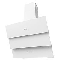 Вытяжка Körting KHC 68073 GW, наклонная, 850 3/ч, 60 см, белая