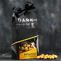 Арахис в шоколадной глазури «DARK LINE»: 100 г