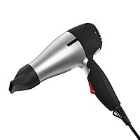 Фен LuazON LF-07, 1200 Вт, 2 скорости, складная ручка, серый