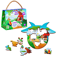 Пазл Коза-дереза деревянный