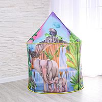 Палатка детская игровая «Джунгли» 100х100х135 см