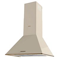 Вытяжка Körting KHC 6648 RB, каминная, 650 м3/ч, 3 скорости, 60 см, бежево-бронзовая