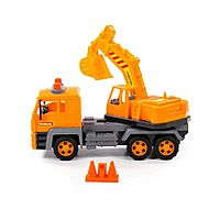 Автомобиль-экскаватор «Алмаз» инерционный