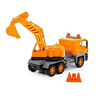 Автомобиль-экскаватор «Алмаз» инерционный