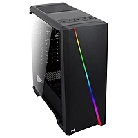 Корпус Aerocool Cylon, без БП, ATX, Midi-Tower, черный
