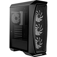 Корпус Aerocool Aero One Frost-G-BK-v1, без БП, ATX, Midi-Tower, черный