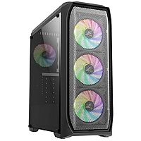 Корпус Zalman N5 MF, без БП, ATX, Midi-Tower, черный