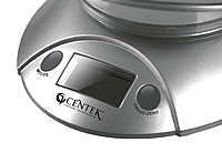 Весы кухонные CENTEK CT-2451 серебро/черный