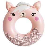 Круг для плавания "Милые зверята" 84 (91 ) х 76 см, от 8 лет, до 40 кг, цвета микс 59266NP