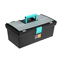 Ящик для инструмента TUNDRA, 16", 40.5х21.5х16 см, пластиковый, органайзер, защелка