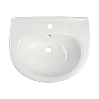 Умывальник ЛЗСФ "Антей", ширина 500 мм, с переливом, с отверстием под смеситель