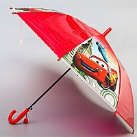 Зонт детский, Ø 80 см,Тачки