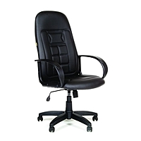Кресло руководителя Chairman 727 Терра  матовый черный.