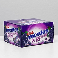 Жевательная резинка Mentos, виноград, 2 г
