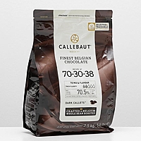 Шоколад тёмный горький 70,5% "Callebaut" таблетированный 2,5 кг