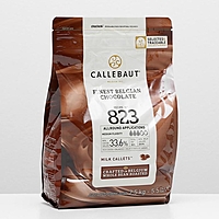 Шоколад молочный 33,6% "Callebaut" таблетированный 2,5 кг