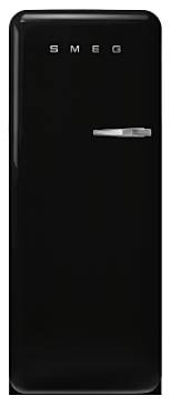 Холодильник Smeg FAB28LBL5 черный петли слева