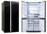 Холодильник Sharp SJGX98PBK черный