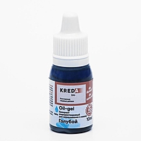 Краситель пищевой Kreda Bio Oil-gel 07 жирорастворимый голубой, 10 мл