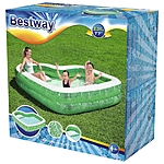 Бассейн надувной семейный 231x231x51см 54336 Bestway