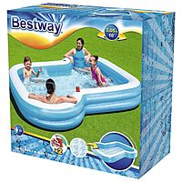 Бассейн надувной семейный 305x274x46см 54321 Bestway