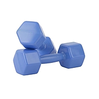 Гантели пластмассовые 1,1 кг, 2 шт., с наполнителем У983