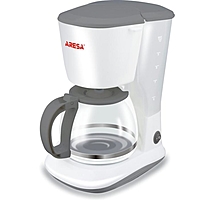 Кофеварка Aresa AR-1608, капельная, 750 Вт, 1.25 л, белая