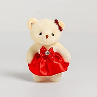 Мягкая игрушка "Мишка" на брелоке, цвет МИКС