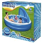 Бассейн надувной 241x241x140см с навесом 54337 Bestway