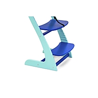 Детский растущий регулируемый стул "Усура мятно-синий"