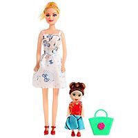 Кукла-модель «Оля» с дочкой, с аксессуарами, МИКС