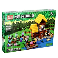 Конструктор Мой мир "Фермерский домик", 561 деталь