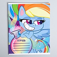 Тетрадь 12 листов, клетка, "Пони", 5 видов МИКС, My Little Pony