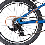 Велосипед 20" NOVATRACK Extreme 2020 20AH7V.EXTREME.BL20 синий