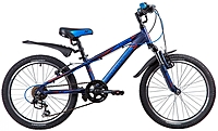 Велосипед 20" NOVATRACK Lumen 2019 20AH6V.LUMEN.BL9 синий