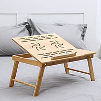 Поднос-столик для ноутбука Катунь, 55,5×32,5×22 см, бамбук