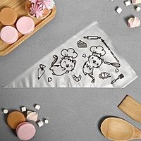 Кондитерские мешки KONFINETTA «Котики», 50 шт