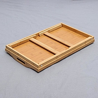 Поднос-столик Катунь, 50×30×23 см, бамбук, в подарочной упаковке