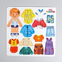 Кукла из фетра "Миша" Ф706