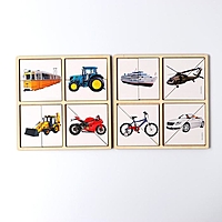 Дидактические игры и материалы. Картинки-половинки "Транспорт", П203