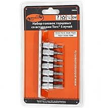 Набор головок торцевых АвтоDело 39838 7 предметов