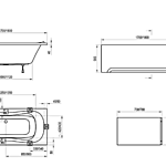 Ванна акриловая Ravak Chrome 150х70 белая C721000000