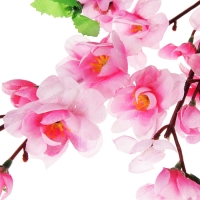 Цветы искусственные "Нежная сакура" розовая