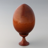 Сувенир Яйцо на подставке икона "Божья Матерь Неувядаемый цвет"