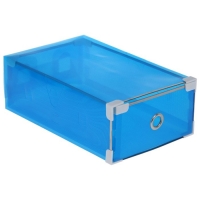Короб для хранения выдвижной "Интрига", цвет синий