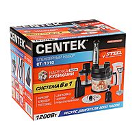 Блендер Centek CT-1310, 1200 Вт, 0.6 л, 7 скор, многофункциональный