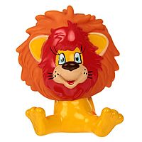 Игрушка резиновая для ванной Львенок LXST04R в сетке